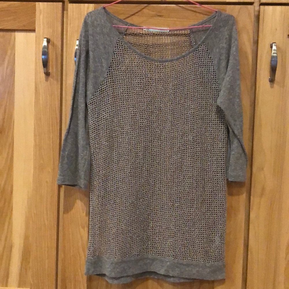 See thru over shirt
